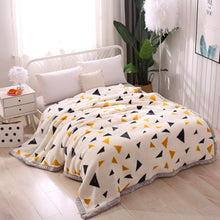 Load image into Gallery viewer, Wedding Super Soft Blanket Autumn and Winter Thickening Double Layer Laschel Blanket Group Purchase Gift