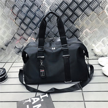 Lade das Bild in den Galerie-Viewer, Short-Distance Travel Bag Men's Portable Large Capacity Travel Bag Casual Korean Style Shoulder Bag