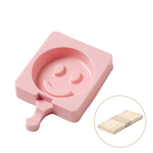 Load image into Gallery viewer, 2PC Silicone Mold Homemade by Hand Ice Cream Silica Gel Ice Mold DIY Ice-Cream Mould