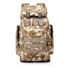 Lade das Bild in den Galerie-Viewer, Backpack Large Capacity Hiking Travel Shiralee Camouflage