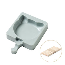 Load image into Gallery viewer, 2PC Silicone Mold Homemade by Hand Ice Cream Silica Gel Ice Mold DIY Ice-Cream Mould