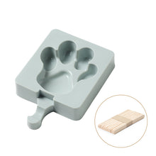 Load image into Gallery viewer, 2PC Silicone Mold Homemade by Hand Ice Cream Silica Gel Ice Mold DIY Ice-Cream Mould
