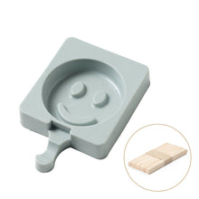 Load image into Gallery viewer, 2PC Silicone Mold Homemade by Hand Ice Cream Silica Gel Ice Mold DIY Ice-Cream Mould