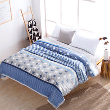 Lade das Bild in den Galerie-Viewer, Fleece Blanket Nap Blanket Air Conditioning Blanket Warm Sofa Cover Skin-Friendly Velvet Blanket
