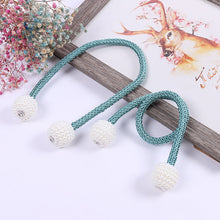 Load image into Gallery viewer, 19-Color Simple Thick Rope Pearl Magnetic Snap Curtain Magnetic Button Magnetic Snap