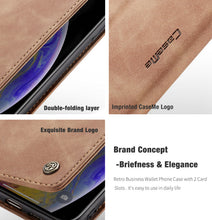 Load image into Gallery viewer, Magnetic Leather Phone Case for iPhone 13
