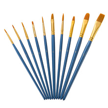 Load image into Gallery viewer, 10 Violet Rod Nylon Wool Watercolor Brush Pen Multi-Functional Hook Line