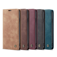 Load image into Gallery viewer, Magnetic Leather Phone Case for iPhone 13