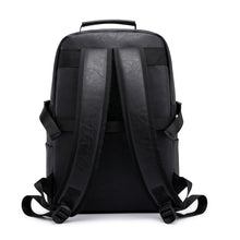 Load image into Gallery viewer, Backpack Customized New Product Casual Pu Men's Fashion Simple Outdoor Travel Large Capacity Computer Bag