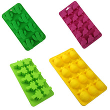 Load image into Gallery viewer, 10pcs Silicone Mold Silicone Ice Tray Pineapple Chocolate Mold DIY Baking Mold