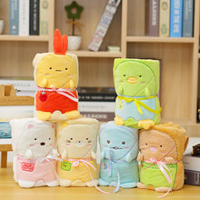 Lade das Bild in den Galerie-Viewer, Cute 3D Cartoon Animal Flannel Blanket Children's Blankets Nap Blanket