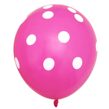 Load image into Gallery viewer, Party Birthday Celebration Balloons Decorations 100PCs 12-Inch Polka Dot Latex