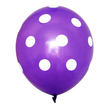 Load image into Gallery viewer, Party Birthday Celebration Balloons Decorations 100PCs 12-Inch Polka Dot Latex