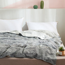 Lade das Bild in den Galerie-Viewer, Cotton Blanket Single Double Blanket Gauze Towel Blanket Air Conditioning Blanket Cotton Bed Sheet