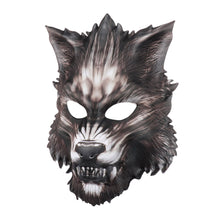 Lade das Bild in den Galerie-Viewer, 2x Halloween Xmas Christmas Gifts Decoration Spot Carnival Party Masquerade Animal Wolf Mask