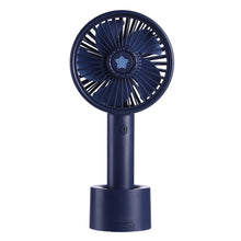 Lade das Bild in den Galerie-Viewer, 2021 New Lucky Star Aromatherapy USB Small Handheld Fan Mobile Phone Holder Desktop Charging