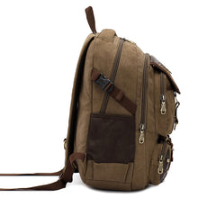 Lade das Bild in den Galerie-Viewer, Backpack Canvas Men's Laptop Mountaineering Travel