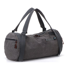 Load image into Gallery viewer, Backpack Fashion Outdoor Sports Large Capacity Gym Bag Canvas Traveling Bag Unisex Bucket Bag