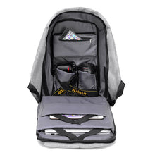 Lade das Bild in den Galerie-Viewer, Anti-Theft Backpack Female Computer USB Charging Backpack Student Travel Waterproof Leisure Schoolbag