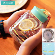 Load image into Gallery viewer, Xmax Christmas Cup Gift Gradient Starry Sky with Tea Strainer Good-looking Glass