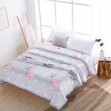 Lade das Bild in den Galerie-Viewer, Fleece Blanket Nap Blanket Air Conditioning Blanket Warm Sofa Cover Skin-Friendly Velvet Blanket