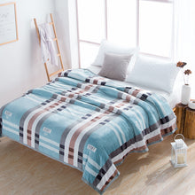 Lade das Bild in den Galerie-Viewer, Fleece Blanket Nap Blanket Air Conditioning Blanket Warm Sofa Cover Skin-Friendly Velvet Blanket