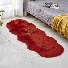 Lade das Bild in den Galerie-Viewer, Wool-Like Leather Sofa Carpet Cushion Window Cushion Living Room Bedroom Non-Slip Mat Blanket