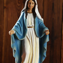 Load image into Gallery viewer, Religious Series Resin Statue Ornaments 21.5cm Catholic Icon of the Virgin Mary