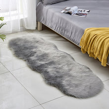 Lade das Bild in den Galerie-Viewer, Wool-Like Leather Sofa Carpet Cushion Window Cushion Living Room Bedroom Non-Slip Mat Blanket