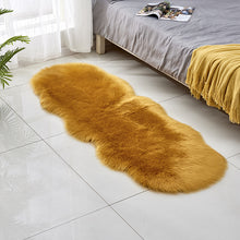 Lade das Bild in den Galerie-Viewer, Wool-Like Leather Sofa Carpet Cushion Window Cushion Living Room Bedroom Non-Slip Mat Blanket