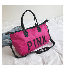 Load image into Gallery viewer, Backpack New Pink Four-Color travel Shopping Portable Big Personality shoulder bag