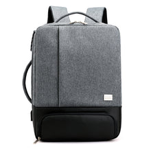 Lade das Bild in den Galerie-Viewer, Business Backpack Men's Anti-Theft Multifunctional Backpack Business Trip Leisure Laptop Large Space Backpack