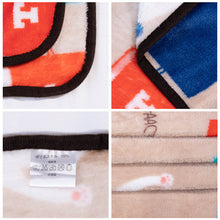 Lade das Bild in den Galerie-Viewer, Flannel Cartoon Coral Fleece Air Conditioner Small Blanket Children's Blankets Pet Blanket