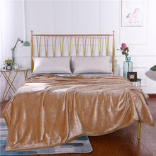 Load image into Gallery viewer, Thickened Autumn and Winter Blanket Flannel Blanket Flannel Air Conditioning Blanket Coral Fleece