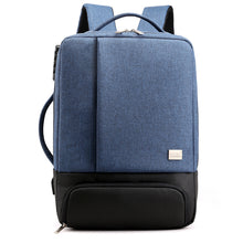 Lade das Bild in den Galerie-Viewer, Business Backpack Men's Anti-Theft Multifunctional Backpack Business Trip Leisure Laptop Large Space Backpack