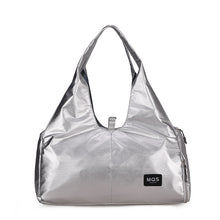 Lade das Bild in den Galerie-Viewer, Backpack Travel Bag Women's Sports Fitness Yoga Tide Luggage Bag Large Capacity Folding Handbag Independent Shoe Pouch One Piece