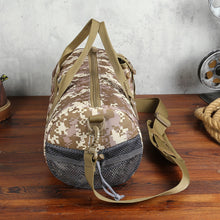 Lade das Bild in den Galerie-Viewer, Backpack Cylinder Taekwondo Camouflage Gymnastic Valise Multifunctional Portable Fitness Bag