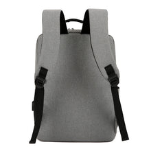 Lade das Bild in den Galerie-Viewer, Backpack Nylon USB Charging Middle School College Schoolbag Casual