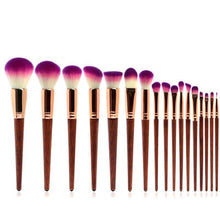 Lade das Bild in den Galerie-Viewer, 17 High-Grade Rosewood Makeup Brush Log New Makeup Brush Set