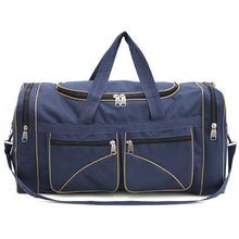 Lade das Bild in den Galerie-Viewer, Backpack Luggage Bag Foldable Sports Bag Oxford Cloth Large Capacity Portable Messenger Bag
