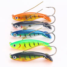 Lade das Bild in den Galerie-Viewer, 2pcs Lure Single Hook Simulation Scale Hard Bait 8.5 Cm21g VIB Bait