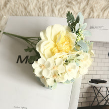 Lade das Bild in den Galerie-Viewer, 2PCs Rose Flower Artificial Fake Flower Plants Home Decoration Wedding Bouquet