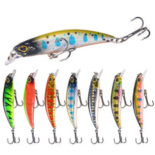 Lade das Bild in den Galerie-Viewer, 2PCs Lure 7cm/4.1G Slow Sinking Mino Bait Fresh Water Sea Fishing Weever Fishing Gear