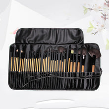 Lade das Bild in den Galerie-Viewer, 32 PCs Pink Black Log Makeup Brush Set Makeup Tools Combination