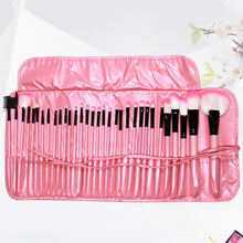 Lade das Bild in den Galerie-Viewer, 32 PCs Pink Black Log Makeup Brush Set Makeup Tools Combination