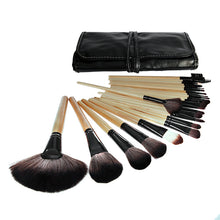 Lade das Bild in den Galerie-Viewer, 32 PCs Pink Black Log Makeup Brush Set Makeup Tools Combination