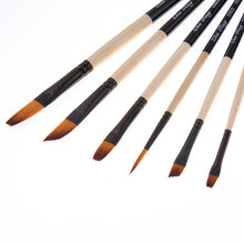 Lade das Bild in den Galerie-Viewer, 24 pcs Nylon Hair Brush Multi-Functional Watercolor Hook Line Brush Pen