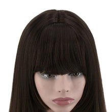 Lade das Bild in den Galerie-Viewer, Women Wig Fashion Gradient Rinka Haircut Straight Bangs Mid-Length Hair W386