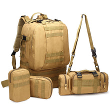 Load image into Gallery viewer, Backpack Oxford Cloth Outdoor Hiking Bag Hiking Four-in-One Combination
