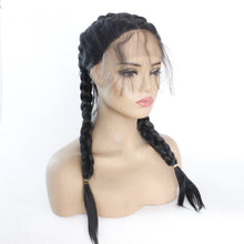 Lade das Bild in den Galerie-Viewer, Women Wig Front Lace Braid Hair Headgear W414